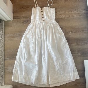 Free People Spaghetti Strap Midi Dress